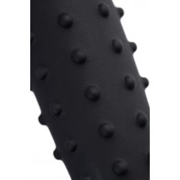 Анальный фаллоимитатор A-Toys Spikn, силикон, черный, 14 см