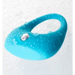 Эрекционное кольцо на пенис, Силикон, Голубой, Ø5,2 см 768007