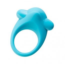 Эрекционное кольцо на пенис, Силикон, Голубой, Ø5,4 см 768008