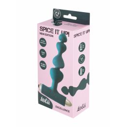 Анальная пробка с вибрацией Spice it up New Edition Excellence Dark green 8016-02lola
