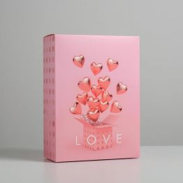 Коробка складная С любовью, 22 × 30 × 10 см 5276624