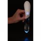 Вибратор Liaison Curve LED, стеклянный, двусторонний, 20,5 см