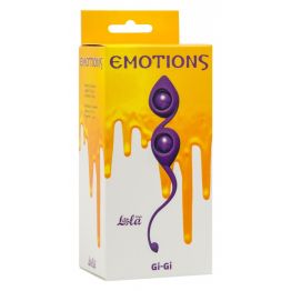 Вагинальные шарики Emotions Gi-Gi Purple 4003-01Lola