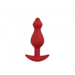Анальная пробка Libra, цвет бордовый (CORE) (M)